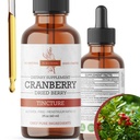 Cranberry Tinktur - Økologisk Cranberry Extract Liquid, Alkohol - Free Herbal Supplement - Made in USA