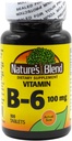 NAT B Vitamin B- 6 TB 100MG 100