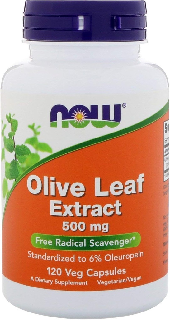 Olive Leaf Extract 500 mg 120 VegiCaps (pakning med 2)
