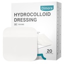 Dimora 20 Pack Hydrocolloid Sår Klædning, Ultra Thin 4 "x 4" Store Patch Bandager med Self- Klædning