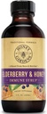 Honey Gardens Apiaries Elderberry Syrup - Apiterapi Raw Honey - Propolis og Elderberries - Host - 4 oz