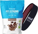Evolution Advance Nutrition Grass Fed 100% Whey Protein, 2 Pounds + Resistance Band - Pure Protein Powder med BCAA, hurtig Absorbing og hurtig digesting til optimal muskel Inddrivelse (chokolade)