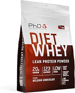 PhD Diet Whey 1kg belgisk chokolade