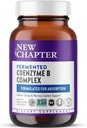 Nyt kapitel Vitamin B Complex - Gæret Coenzym B Complex Rich in Vitamin B12 + Vitamin B6 + Biotin + Lavet med økologiske ingredienser - 60 ct