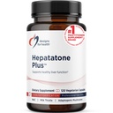 Designs for Health Lever Support Capsules - Hepatatone Plus med Milk Thistle, NAC, Schisandra - Mushroom Ekstrakter til Cleanse + immunstøtte - Lever Detox supplement til mænd + kvinder (120 kapsler)