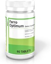 FitForMe Bariatric Multivitaminer jerntilskud Efter Gastric Sleeve - En om dagen Ferro Optimum Tablet - 90 dages levering af Ferrojern (Iron Booster til Optimum Chewable)