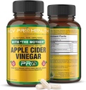 2-Pack ACV Pro Apple Cider Vinciferkapsler Certificeret Organisk med mor ACV piller Detox Rengøringssyre Reflux Relief Support Ginger Root Cayenne Pepper Pulver