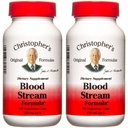 Christopher 's Original Formulas Blood Stream Formel - Blood Circulation Supplements - Understøtter Vein Elasticitet, Clean & Pure Bloodstream - Pakke af 2