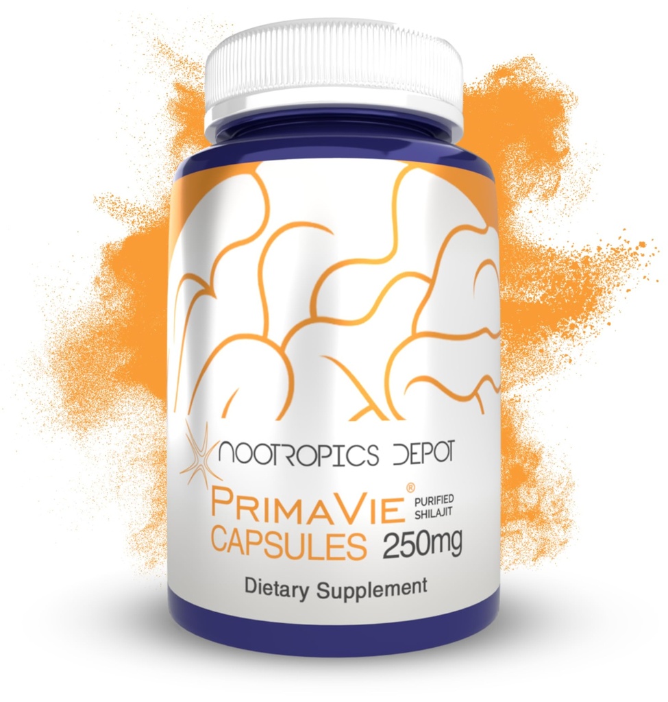 Nootropics Depot PrimaVie Shilajit Capsules Name 124; 250mg
