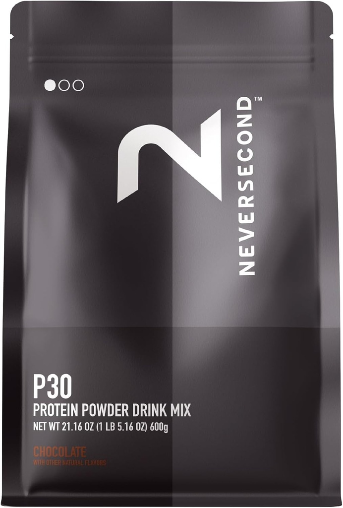 NeverSecond P30 Recovery Drink Mix, High- Performance Protein & Essential Aminosyrer Never2 Mix til Marathon Recovery & Support (600g 15-Serving Pack)
