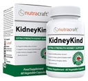 Nutracraft KidneyKind # 1 Kidney Support og Detox Supplement Note 124; Kidney Cleanse for Brege & Urinary Health