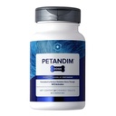 Petandim Hund Vitaminer (30 tyggetabletter), Antioxidanter Reducere oxiderende stress, fælles supplement til hunde, hud og coat supplement, Omega-3 & kollagen til hunde, kylling + Bacon Flavor
