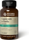 Nature 's Sunshine Capsicum & Hvidløg w / Persille, 100 Capsules Measures 124; Hjælper support fordøjelse, Immunitet, cirkulation, og Glandular Sundhed