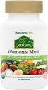NaturesPlus Source of Life Garden Organic Women’s Multivitamin - Pure, Natural Whole Food Ingredients - 90 Vegan Tablets (30 Servings)