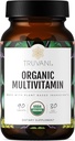 Truvani Daily Organic Multivitamin Supplement - Vegan, Ikke GMO tabletter med Iron & Biotin - Dairy, Soy, & Gluten Free - 30 dages forsyning (90 tabletter)