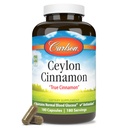 Carlson - Ceylon kanel, kanel Kosttilskud, 500 mg, kanel ekstrakt piller, Ceylon kanel kapsler, 180 kapsler
