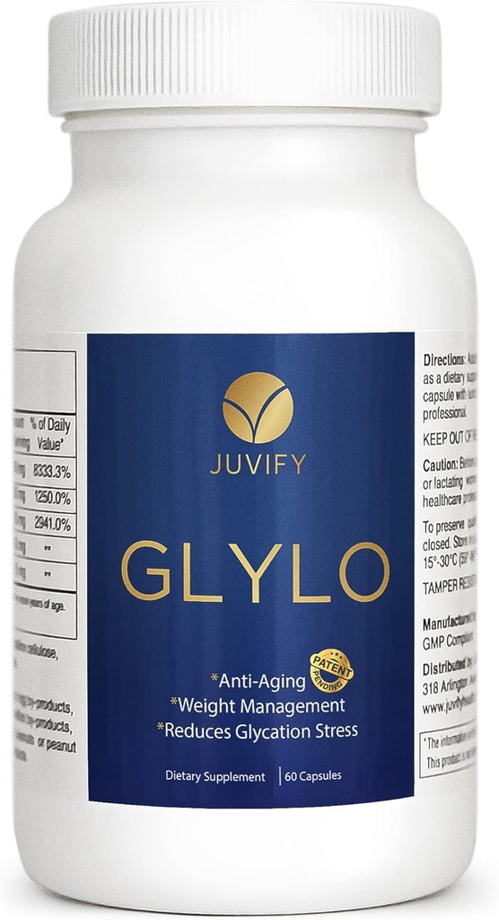 Anti- Aging & Vægt Management Pill - øger energi, kontrol Cravings, & fremmer cellulær reparation - Dagligt supplement til støtte Vitality & sund aldring - 60 Caps