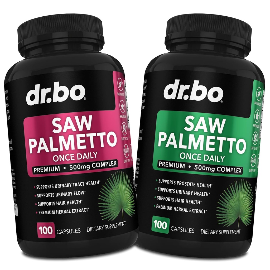 Saw Palmetto for kvinder hårtab for kvinder & mænd - DHT Blocker til mænd hårvækst Plus blokken kosttilskud - Pure Saw Palmetto Prostata sundhed supplement kapsler støtte vandladning piller
