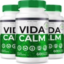 rize laboratorier - Vida Calm Advanced Formel Kapsler, Giver maksimal styrke, for Stress, Calming, Afslapning, Supplement (180 Kapsler)