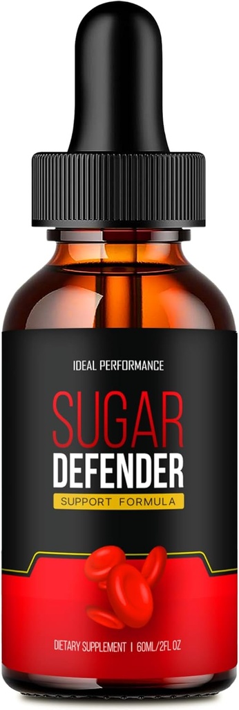IDEAL YDEEVNE Sugar Defender Drops, Sugar Defender Supplement Liquid Drops - SugarDefender Liquid Anmeldelser (1 pakke)