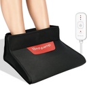Comfytemp Elektrisk Opvarmet Foot Varmer til mænd og kvinder, 3D Foot opvarmning Pad til kolde fødder Ankler Relief, Tør varme Feet Sanua Under Desk 45Auto lukket med 3 varme, Office Home Winter