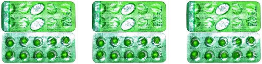 Dabur Pudin Hara Pearls - for Upset Mave, Sygdom, Flatulens, Forstoppelse & Bloating, Understøtter fordøjelse og Gut Sundhed og Comfort - for mænd og kvinder - 200 Greve (Pack of 20)