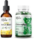 Wild & Organic Maca Root Tinktur 2 fl oz & Chlorophyll Gummies