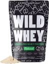 Raw Grass- Fed Whey Protein, Cold Process, Ikke denatureret, Pastor- Raised Cows, Low Carb, Keto, Paleo Friendly, GMO- Free, Gluten- Free, rBGH-Free, U.S.A Made, 480g Protein (1,32 Pound Unflavored)