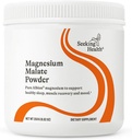 Søg sundhed Magnesium Malat pulver - Mineral supplement understøtter Bone Sundhed & Muscle Health - Formel med Dimagnesium Malat til at understøtte Absorption - 500 mg, 100 Servere
