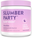 Love Sweat Fitness Søvnighed Boost Pulver • 124; Slumber Party Chocolate • 124; Forbedrer søvn, støtter Muscle Recovery • 124; Vegan, Gluten Free, Non- GMO • 124; 28 Serveringer
