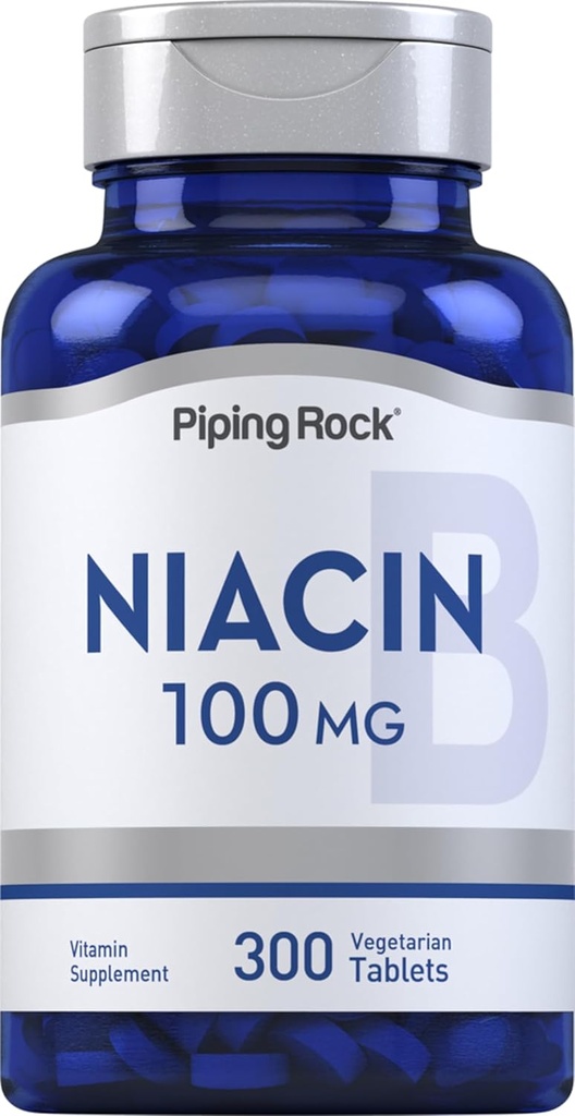 Piping Rock Niacin Supplement for kvinder og mænd