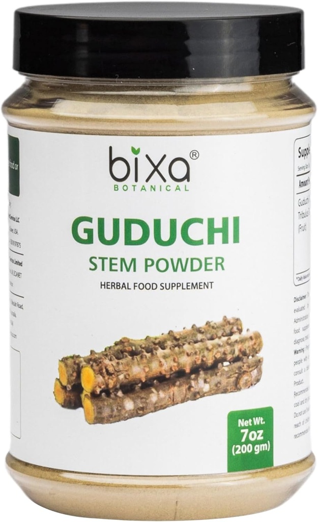 bixa BOTANITIC Guduchi Powder szág 124; Giloy szág 124; Tinospora Cordifolia szág 124; 200 mormer / 7 OZ szág 124; Ayurvedic Herbal Supplement for Immunity Support