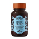 Urter Etc. Deep Sleep Softels - Herbal Sleep Support - Rest & Calming Support med passionflower, Kamille & Lemon Balm - 120 Softgels (120 Servere)