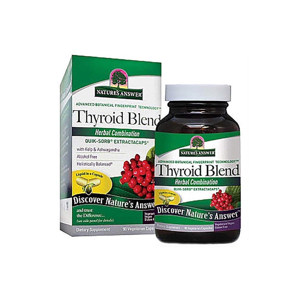 Naturens svar Thyreoidea Complete Liquid 90 Capsules Measures 124; Promodes Thyroidea Health Measures 124; Natural Energy Booster Measures 124; Hjælper med Metabolisme