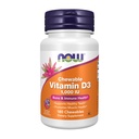 Now Foods Supplements, Vitamin D-3 1.000 IE, Natural Fruit Flavor, Structural Support *, 180 Chewables