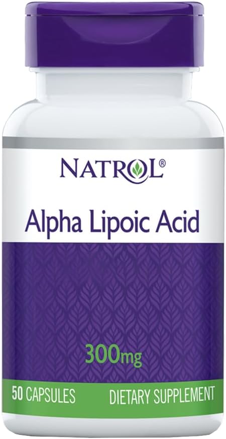 Natrol Alpha Lipoic Acid 300 mg kapsler, 50 greve (pakning med 3)