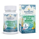 Nordic Naturals Children 's DHA Vegetarian - Kids DHA Omega-3 Supplement -Algae Oil - Berry Lemonade Mini Chewables - Plantbaserede Formel for alderen 3 + - 120 Soft Gels - 40 Serveringer