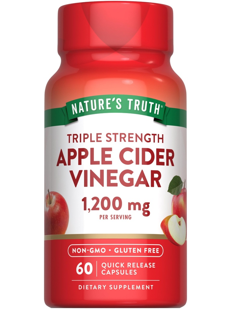 Nature 's Truth Apple Cider Vincils Capsules Name 124; 1200mg