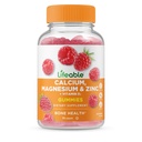 Lifeable Calcium Magnesium Zink med vitamin D3 Gummier • 124; Great Tasting Calcium Magnesium Zink • D3 Supplement • 124; for tand- og bensundhed • 124; Calcium Gummier til voksne • 124; 90 Gummier