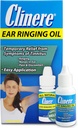 Clinere Ear Ringing Oil Relief, Øre Drops til at hjælpe med at stoppe ringe i Ørene, Tinnitus Relief, lyde i Ører, Smerte og ubehag, Relieves Ear Ringning, Buzzing, Klik med Homøopatisk Olie, .5 fl
