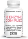 IBS Postbiotika Digestive Enzyme- s w Lactose Alpha- Galactosidase Pankreatisk Amylase Lipase Protease Cellulase Bromelain Papain