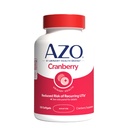 AZO Tranebær supplement, fremstillet med koncentreret hele frugt tranebær pulver til at hjælpe med at rense og beskytte urinveje *, Sukker Free Tranebær piller, non-GMO, 100 Softgel