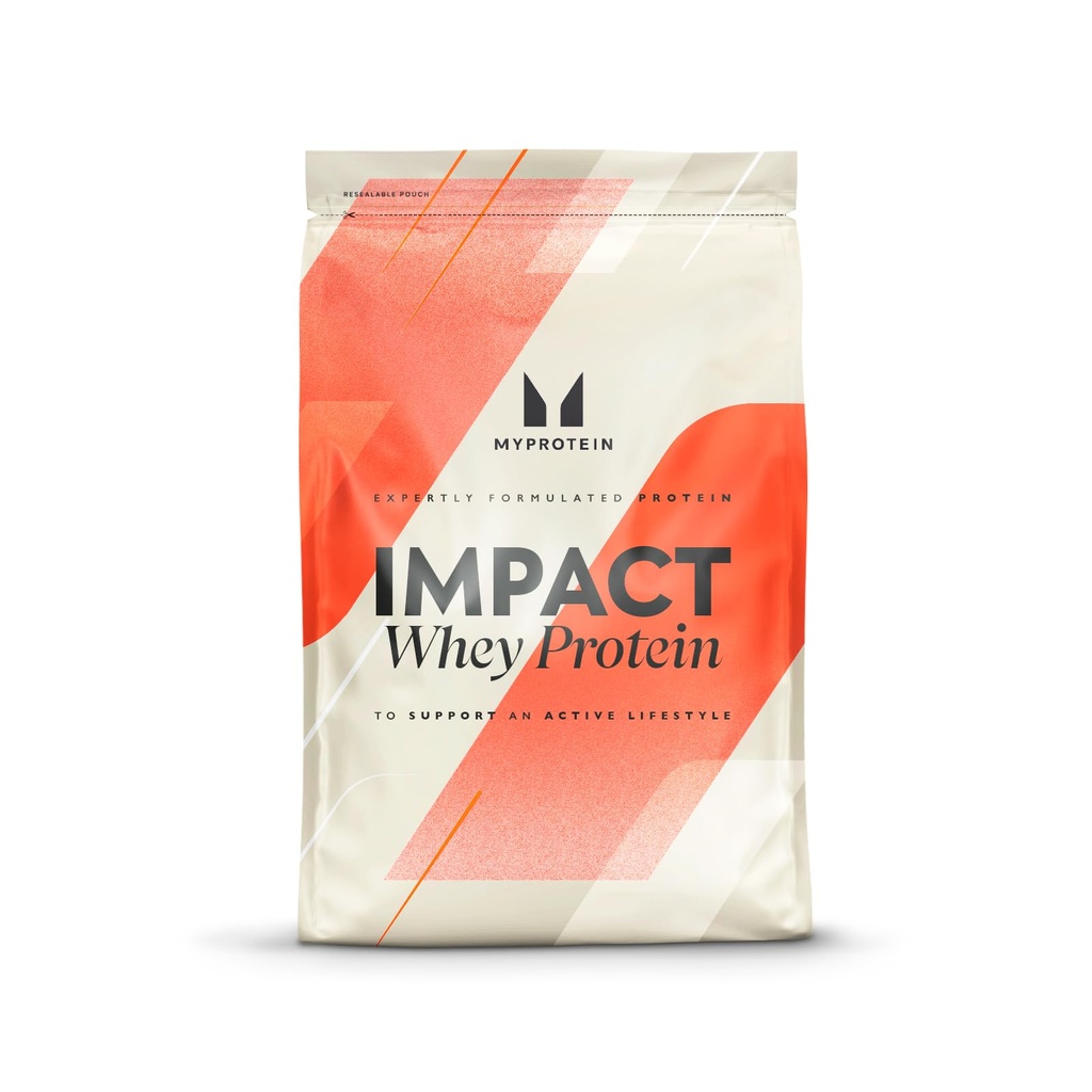 Myprotein Impact Whey Protein Powder, 5,5 Lbs (75 Servere) Chokolade Milkshake, 22g Protein & 5g BCAA Per Servering, Protein Shake for Superior Performance, Muscle Strength & Recovery, Gluten Free