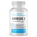 AREDS 2 Eye Vitamin & Mineral supplement til Okulær sundhed, Lutemax 2020 med Natural Eye Institute AREDS 2 Study Ingredienser Lutein, C-vitamin, & Zeaxanthin, 120 Mini Softgels
