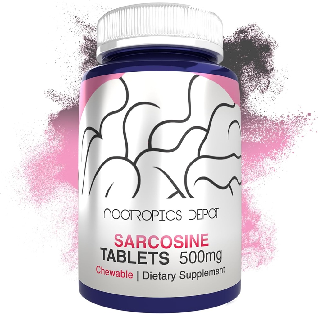 Nootropics Depot Sarcosine Tablets Name 124; Chewable