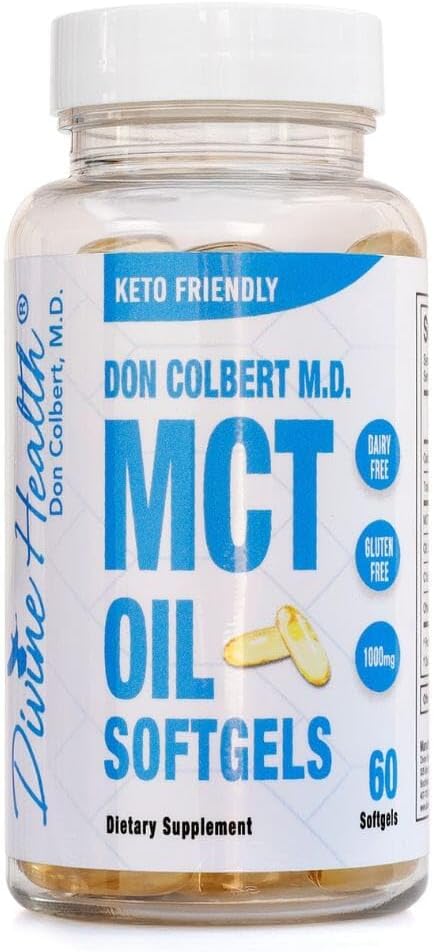 Dr. Colbert, MD MCT Oil Softgels