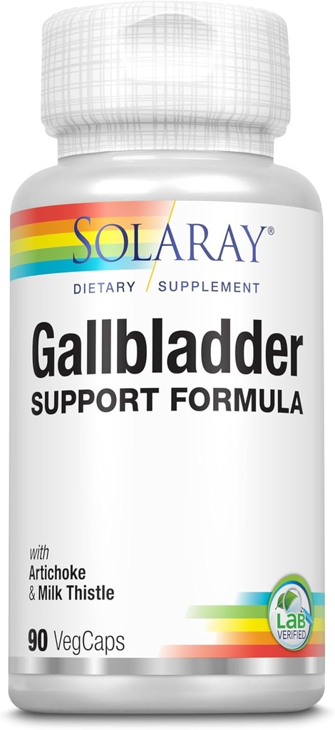 Solaray Gallblære Support Formel - 90 Kapsler
