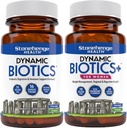 Stonehenge Health Dynamic Biotics + Dynamic Biotics + for kvinder Probiotika Bundle Kosttilskud til at understøtte fordøjelse og kvindelig sundhed