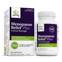 Terry naturligt Menopause Relief Plus - Menopause symptom supplement - supplement til støtte mod lejlighedsvis træthed & nat sveder - supplement med Rhodiola & Black Cohosh - 60 kapsler