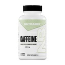 NutraBio 100% rene koffein kapsler (250 kapsler)